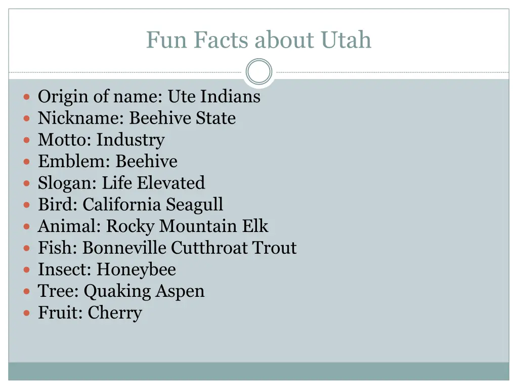 fun facts about utah 5