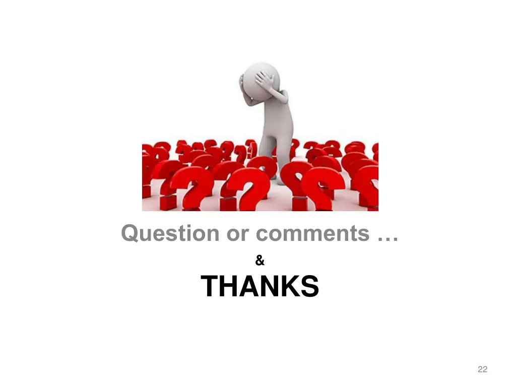 question or comments