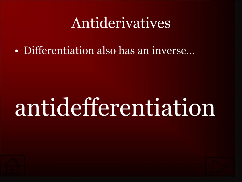 antiderivatives 1