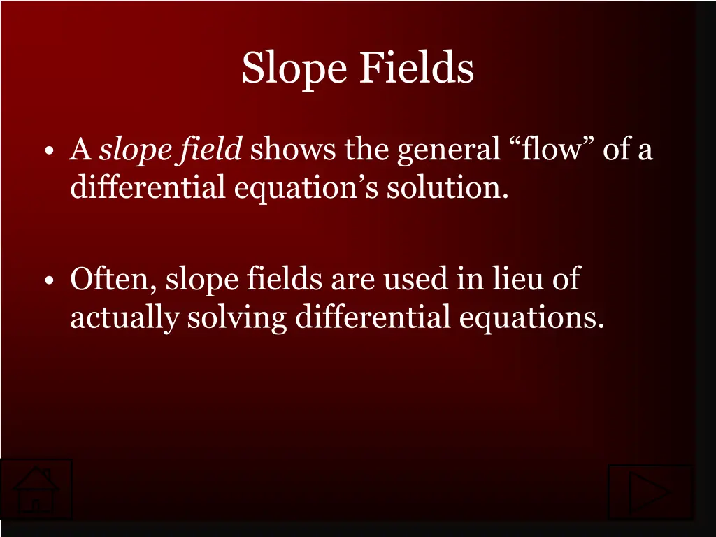 slope fields 1