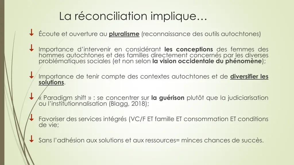 la r conciliation implique coute et ouverture
