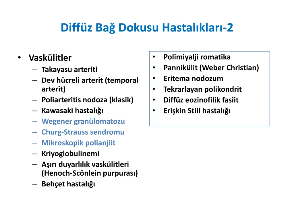diff z ba dokusu hastal klar 2