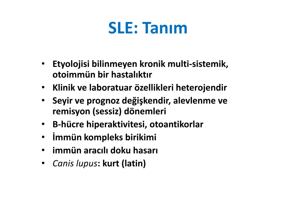 sle tan m