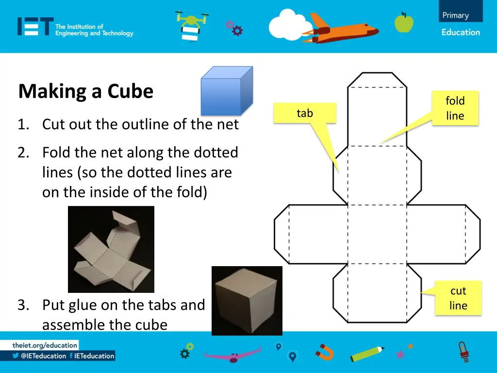 making a cube