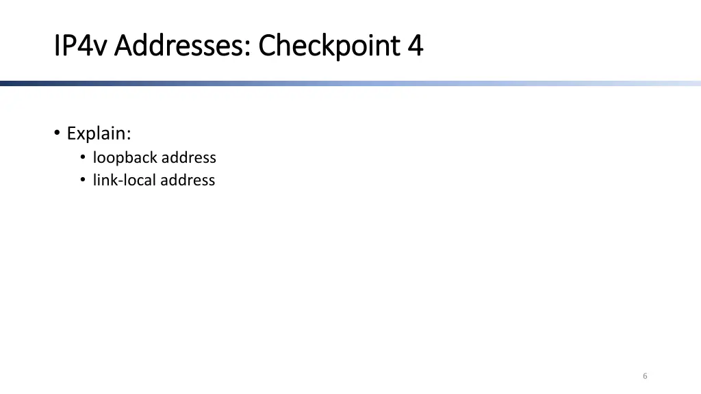 ip4v addresses checkpoint 4 ip4v addresses
