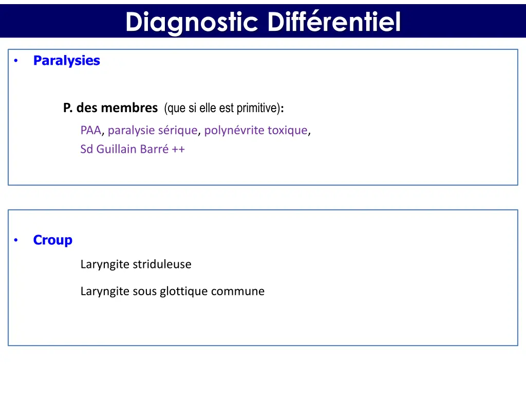 diagnostic diff rentiel 1