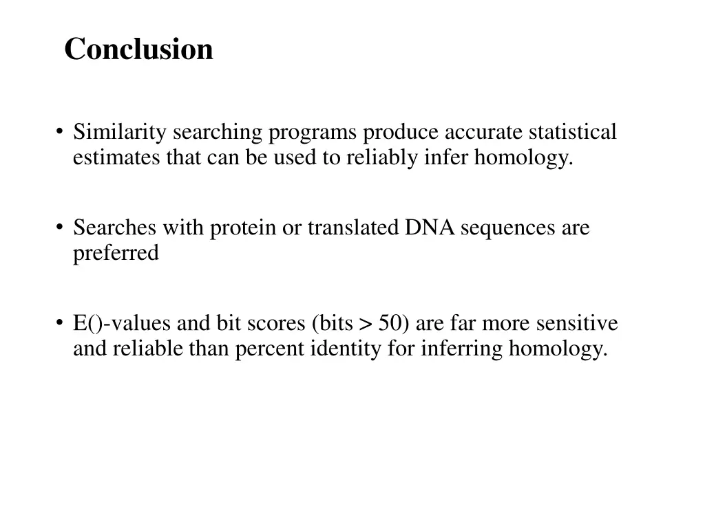 conclusion