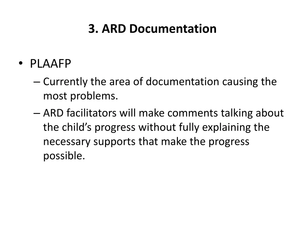 3 ard documentation