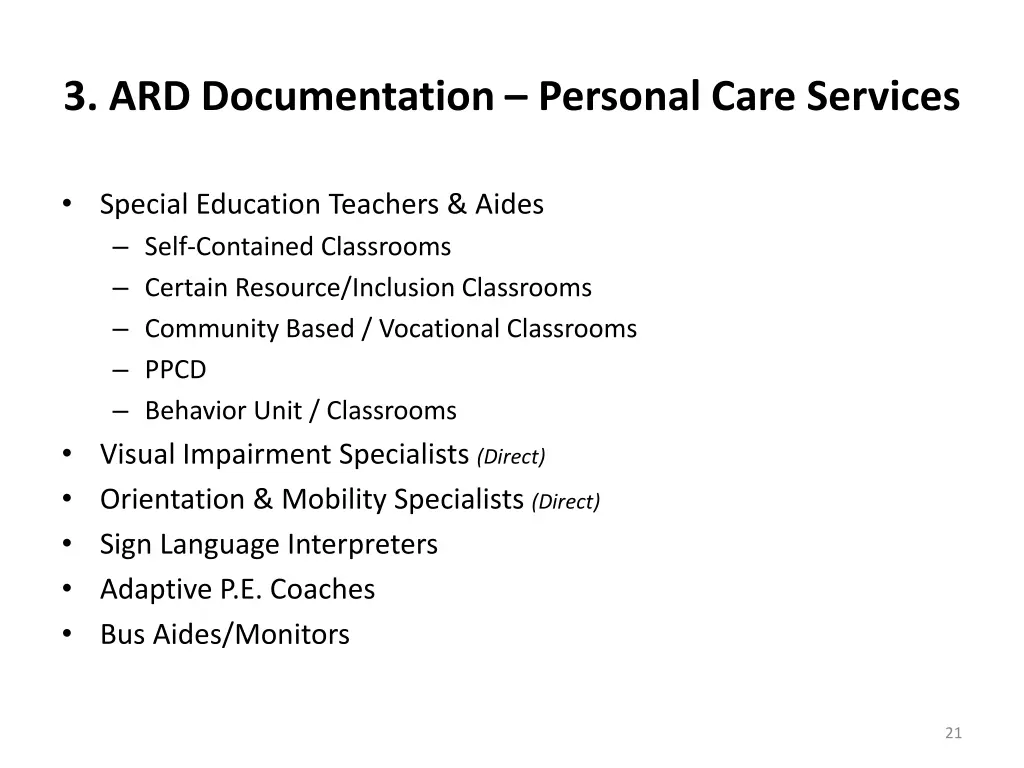3 ard documentation personal care services 12