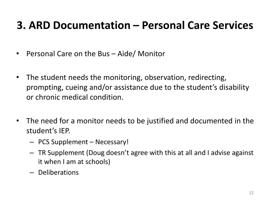 3 ard documentation personal care services 13