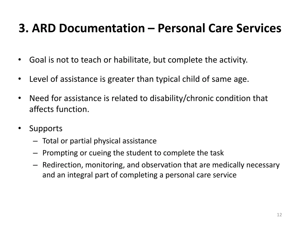 3 ard documentation personal care services 4