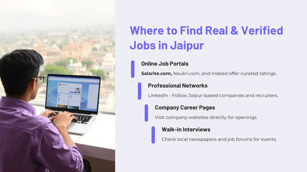 where to find real verified jobs in jaipur