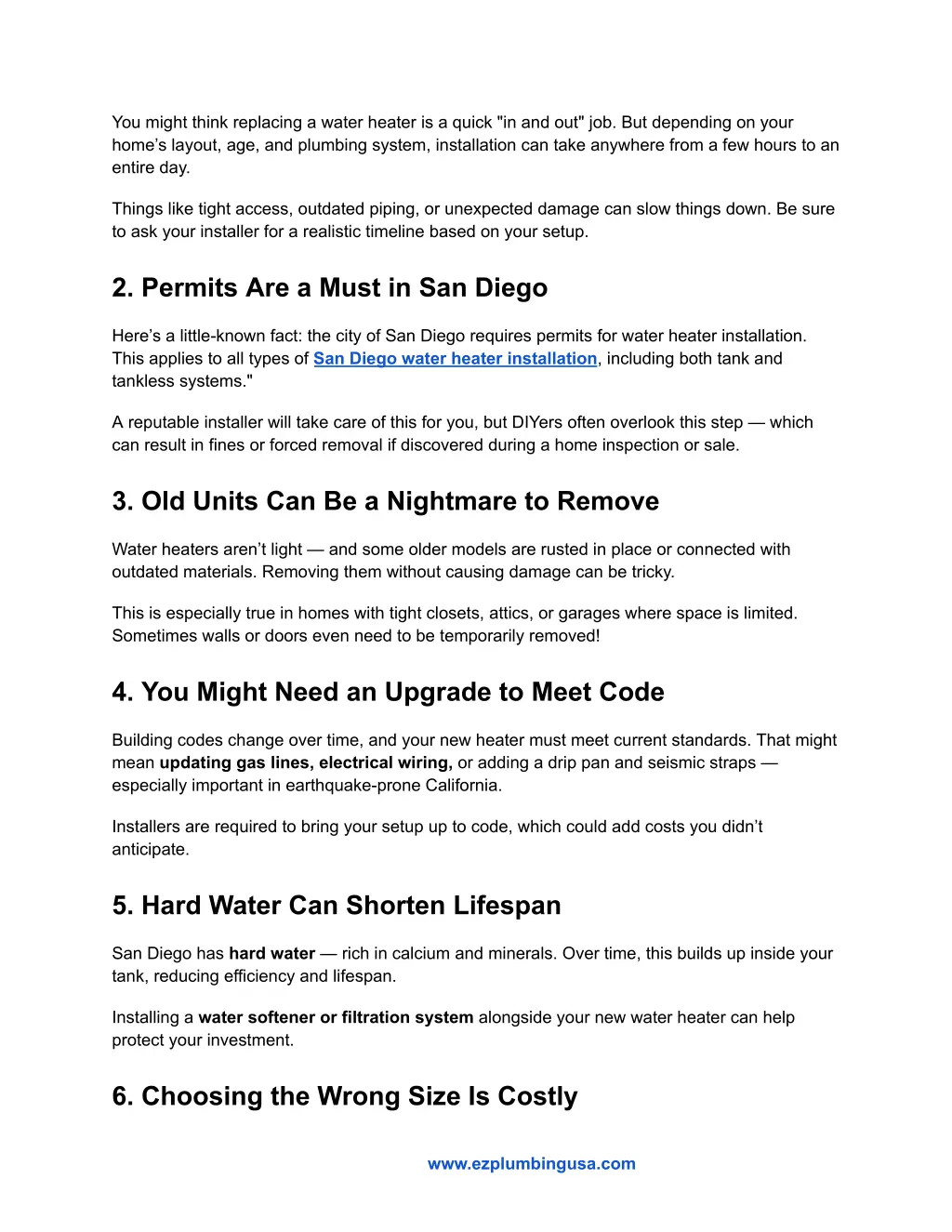 you might think replacing a water heater
