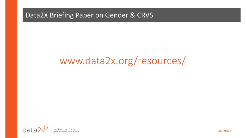 data2x briefing paper on gender crvs