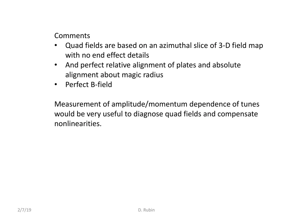 comments quad fields are based on an azimuthal