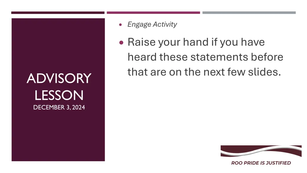 engage activity