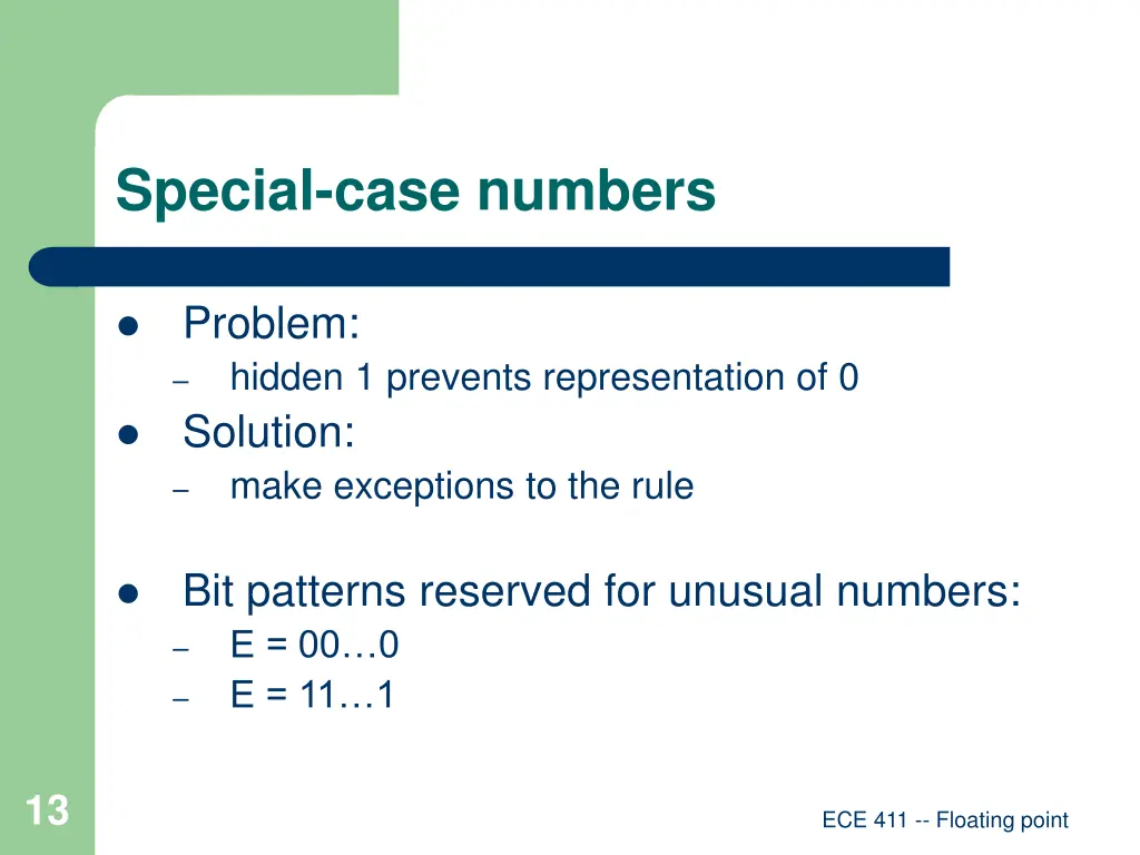 special case numbers