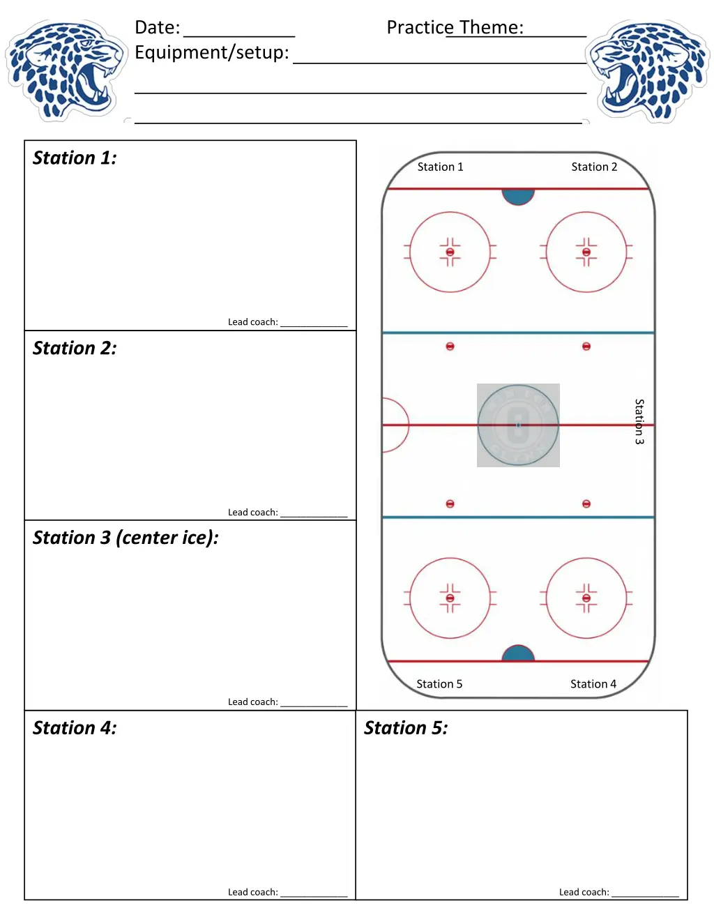 date equipment setup