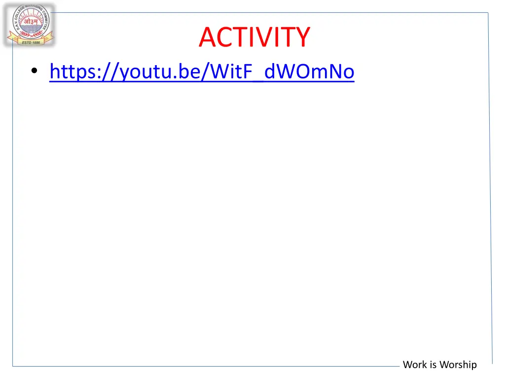 activity