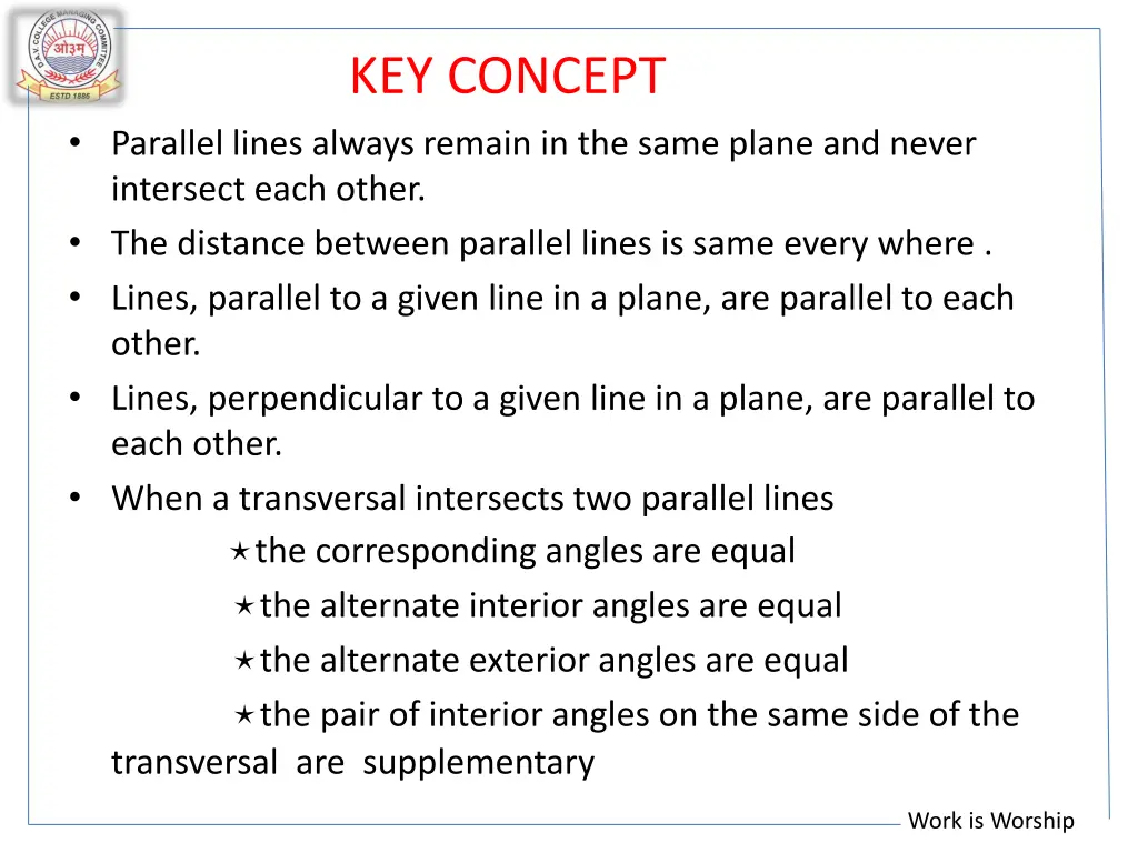 key concept