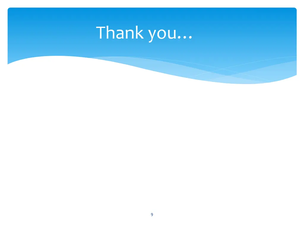 thank you