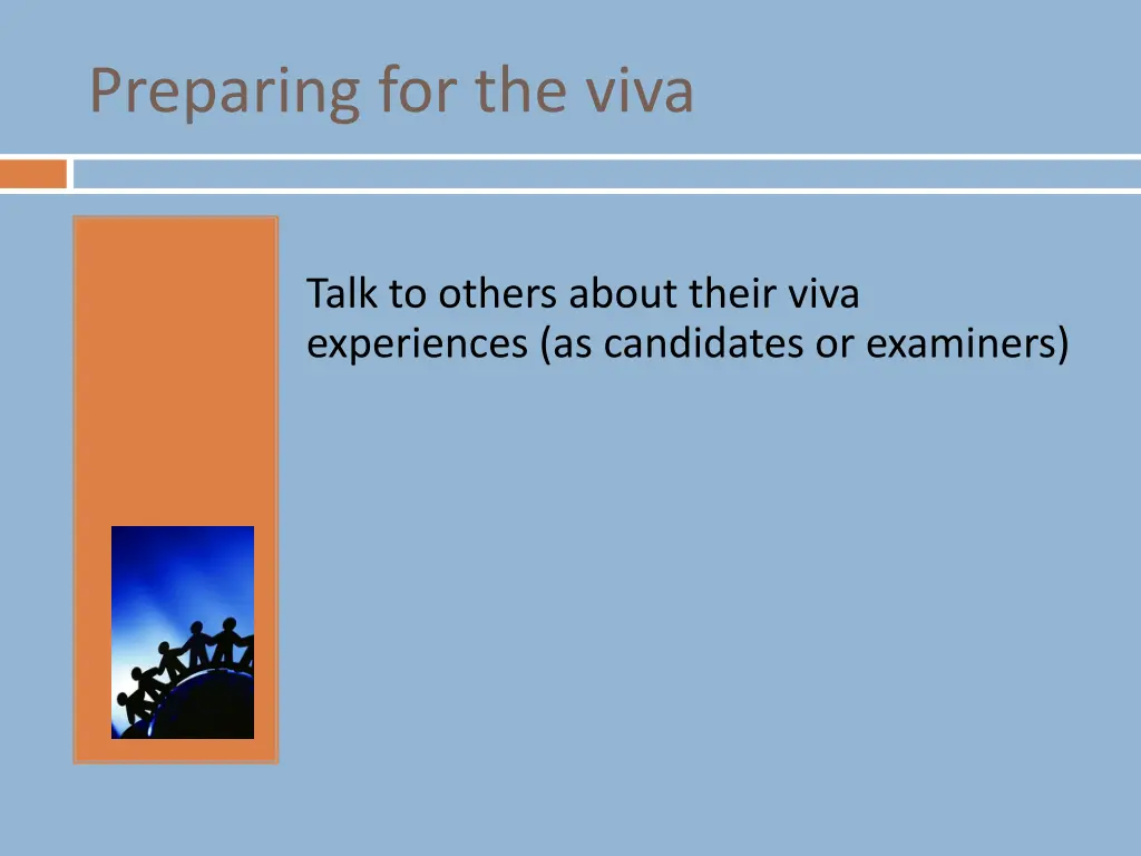 preparing for the viva 2