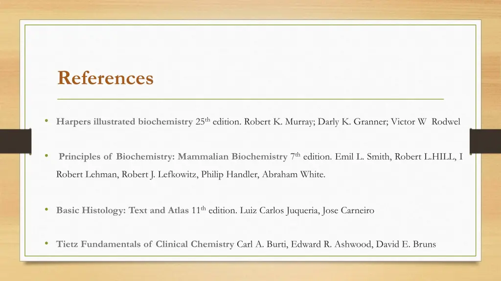 references