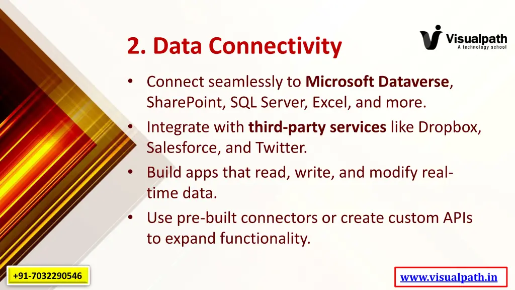 2 data connectivity