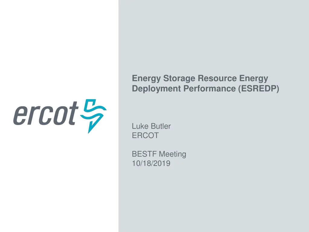 energy storage resource energy deployment