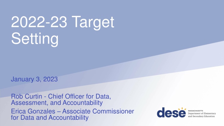 2022 23 target setting