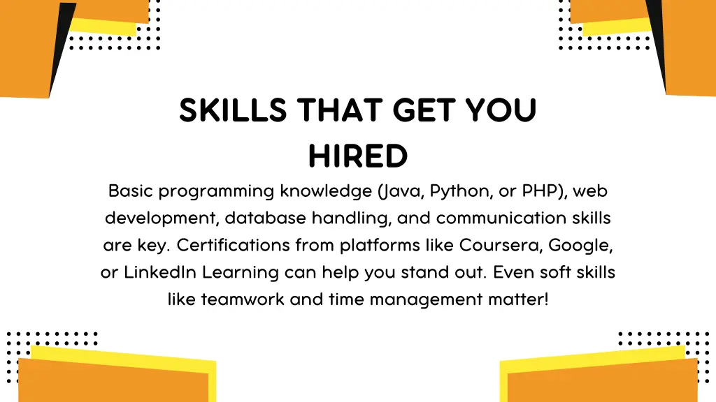 skills that get you hired