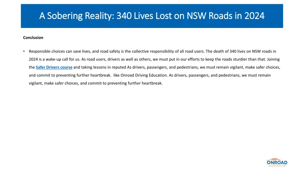 a sobering reality 340 lives lost on nsw roads 4