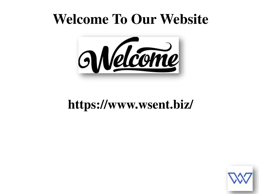 welcome to our website