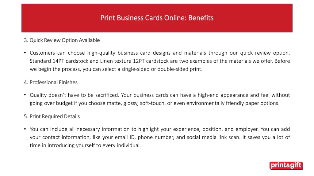 print business cards online benefits print 1