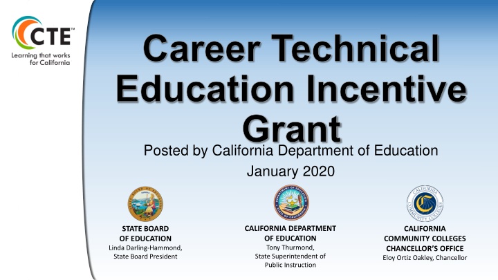 career technical education incentive grant posted
