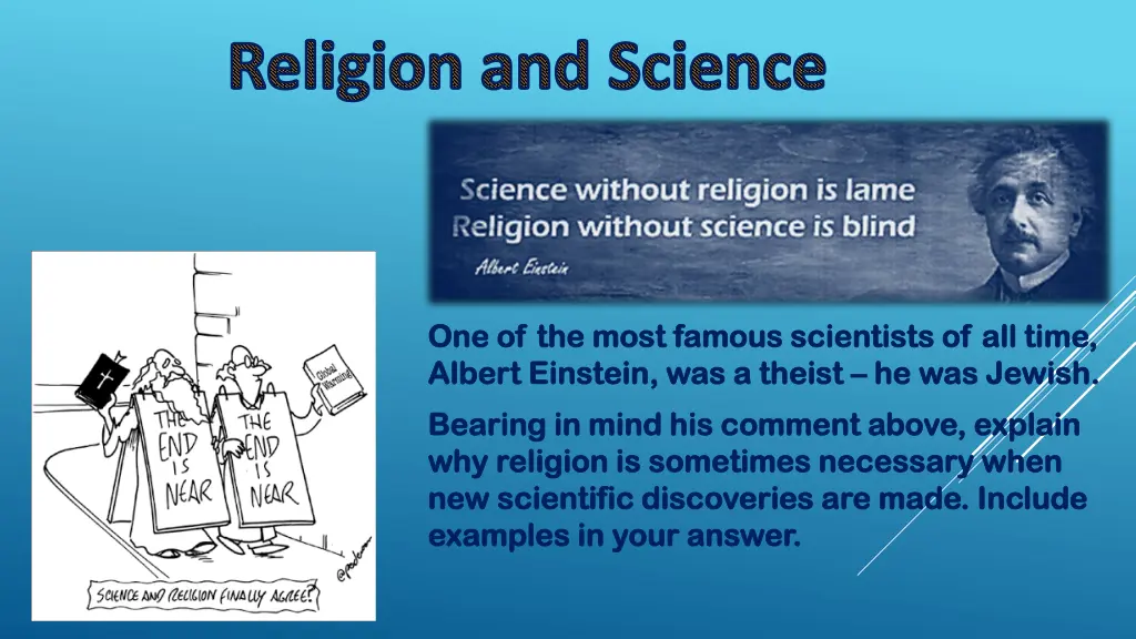religion and science 1