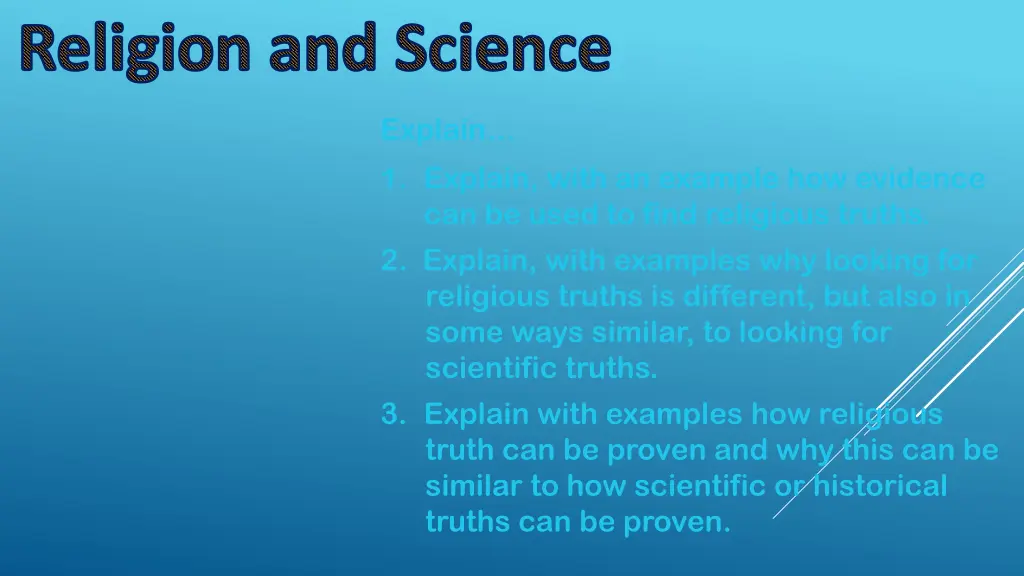 religion and science 5