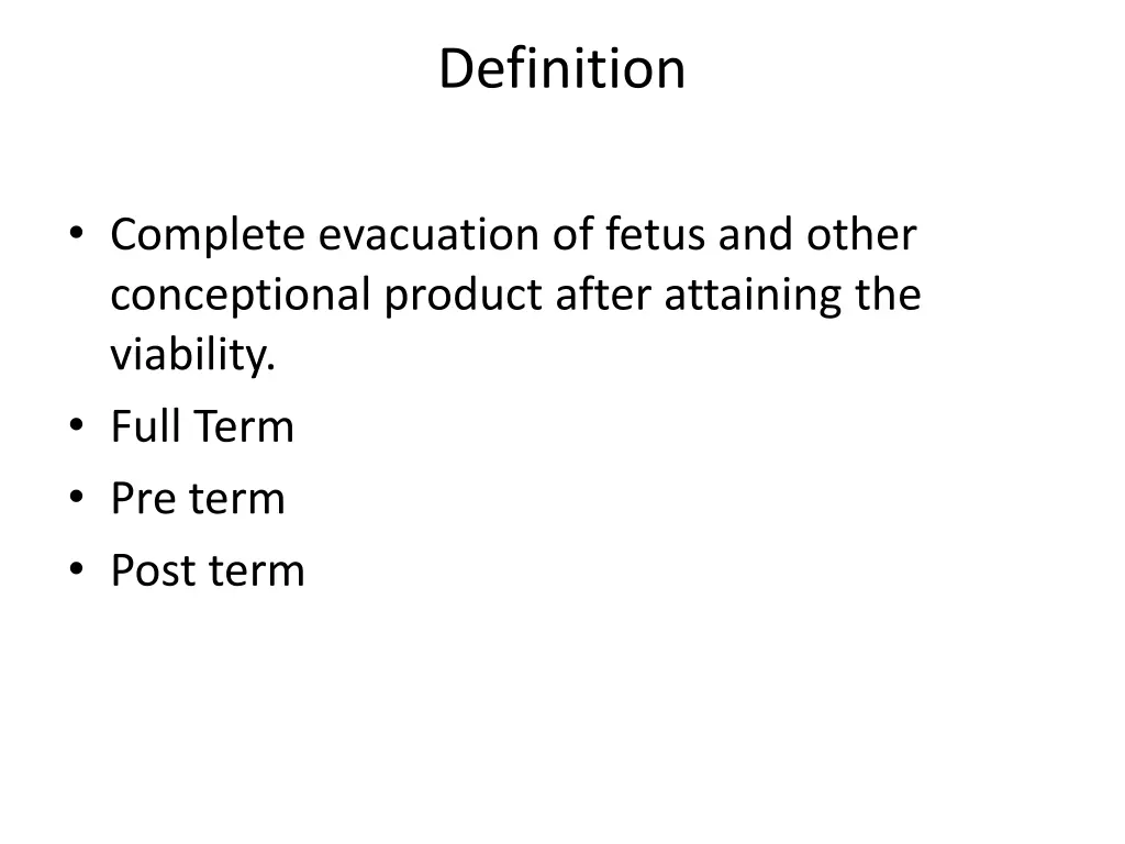 definition