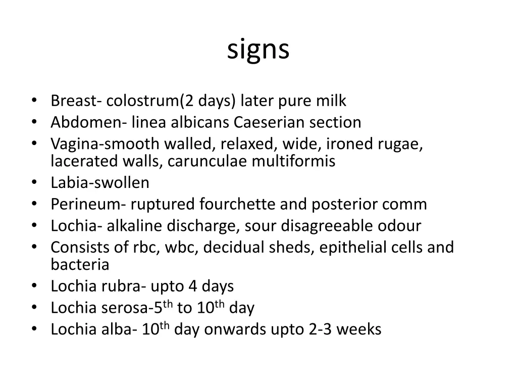 signs