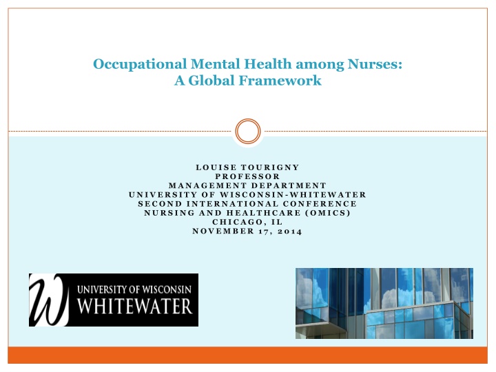 occupational mental health among nurses a global