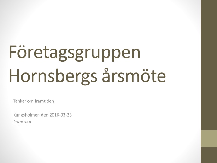 f retagsgruppen hornsbergs rsm te