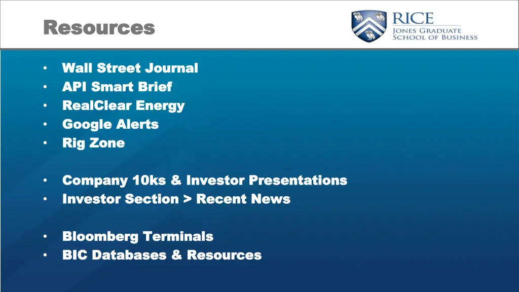 resources resources