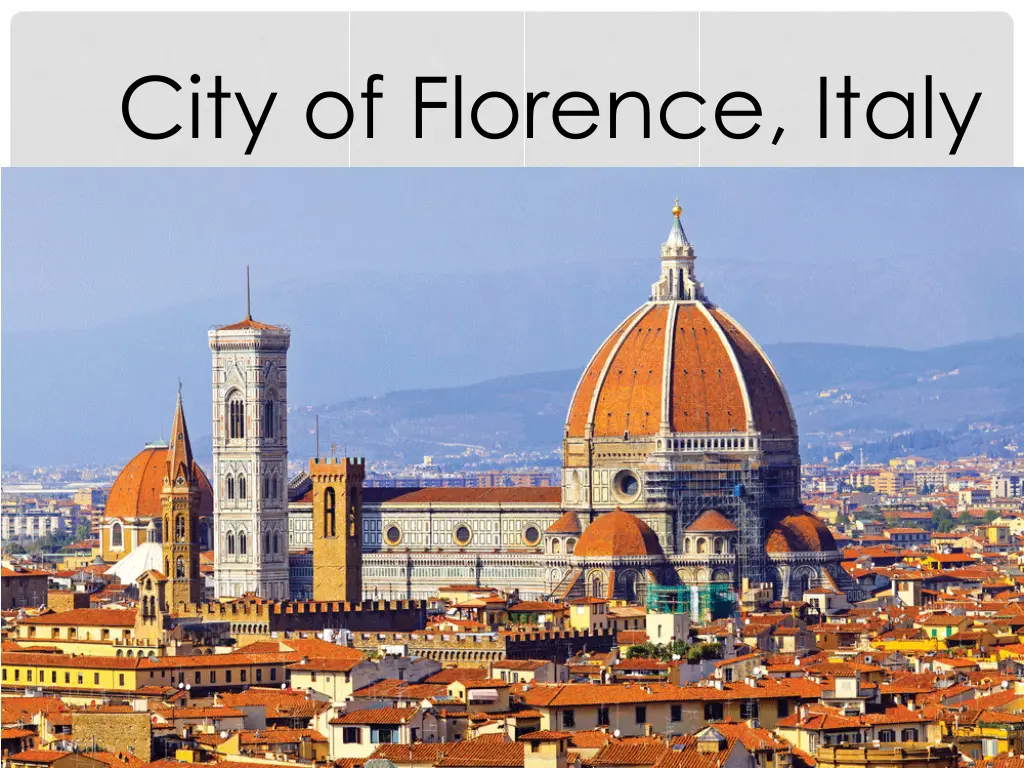 city of florence italy