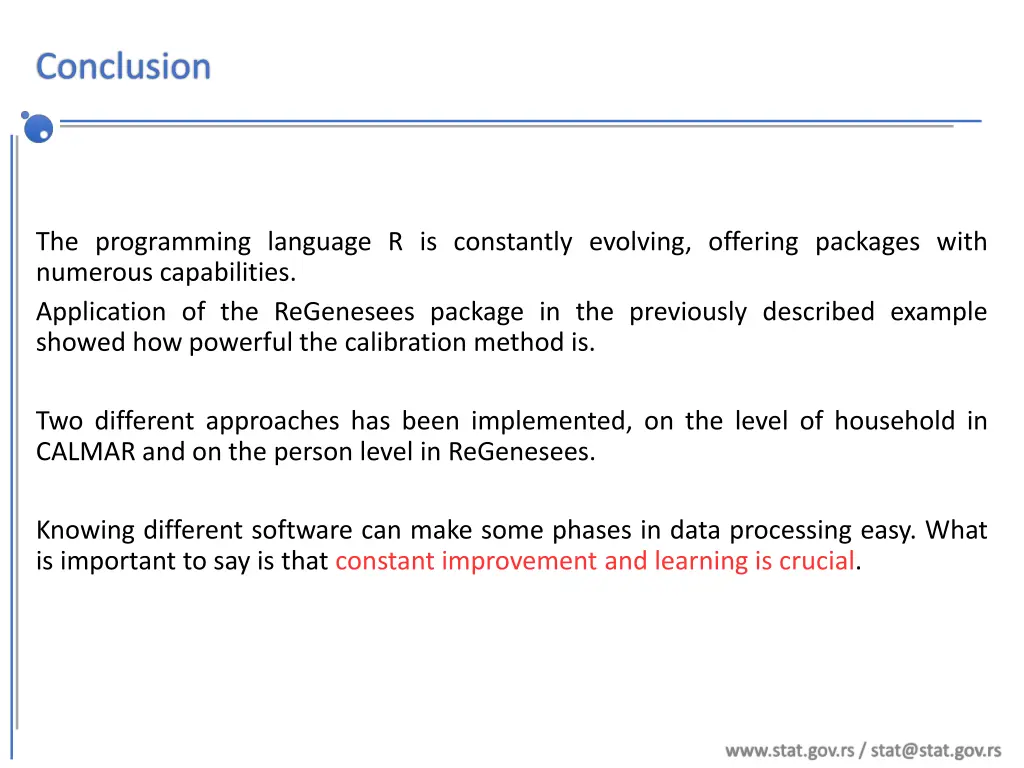 conclusion