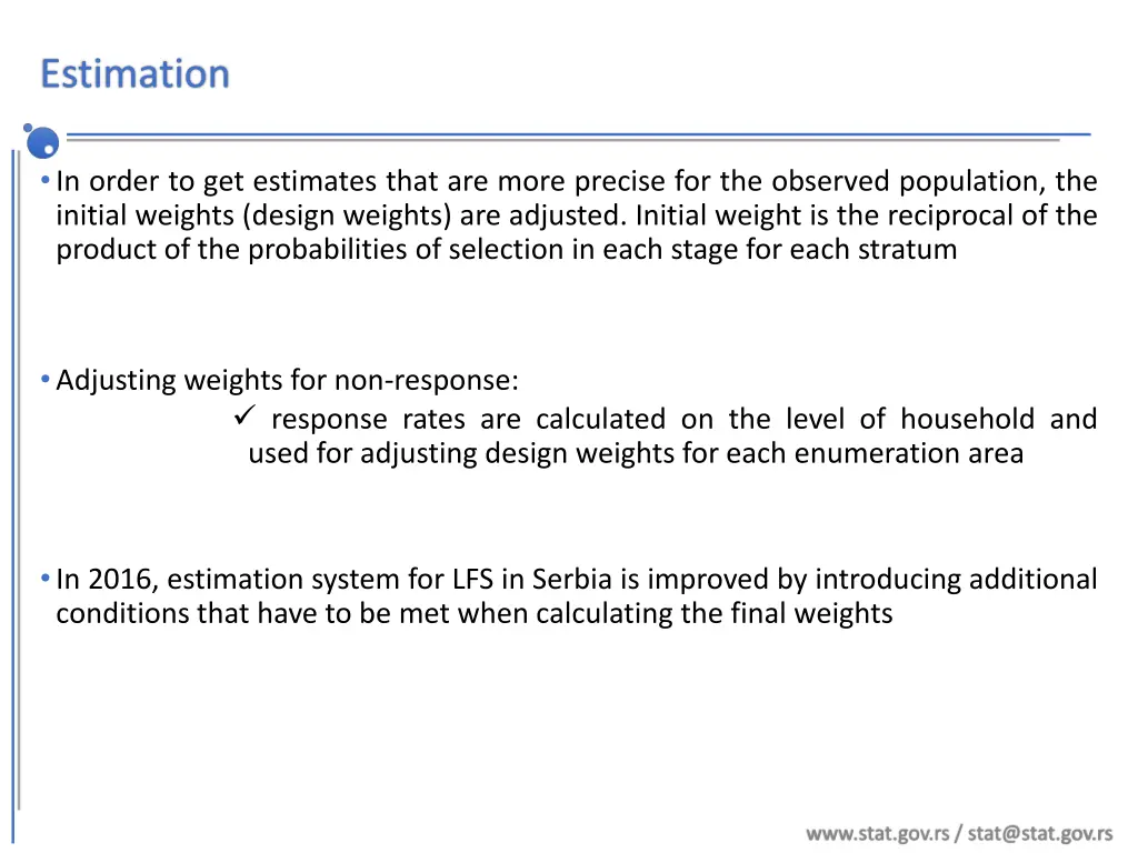 estimation