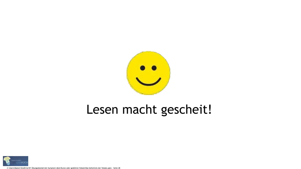lesen macht gescheit