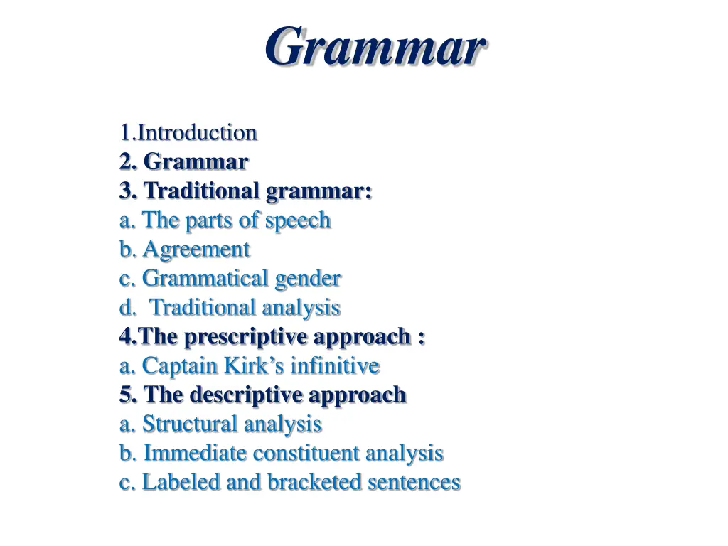 grammar 1