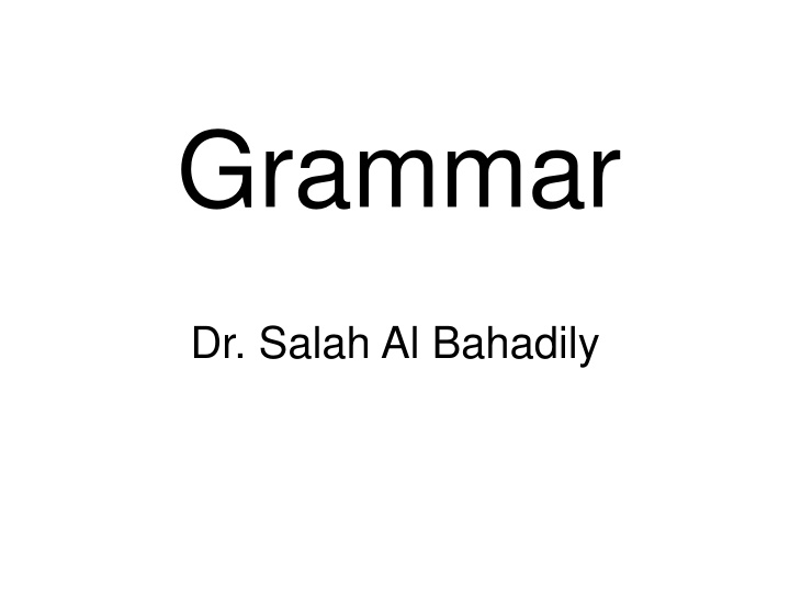 grammar