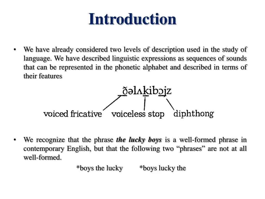introduction