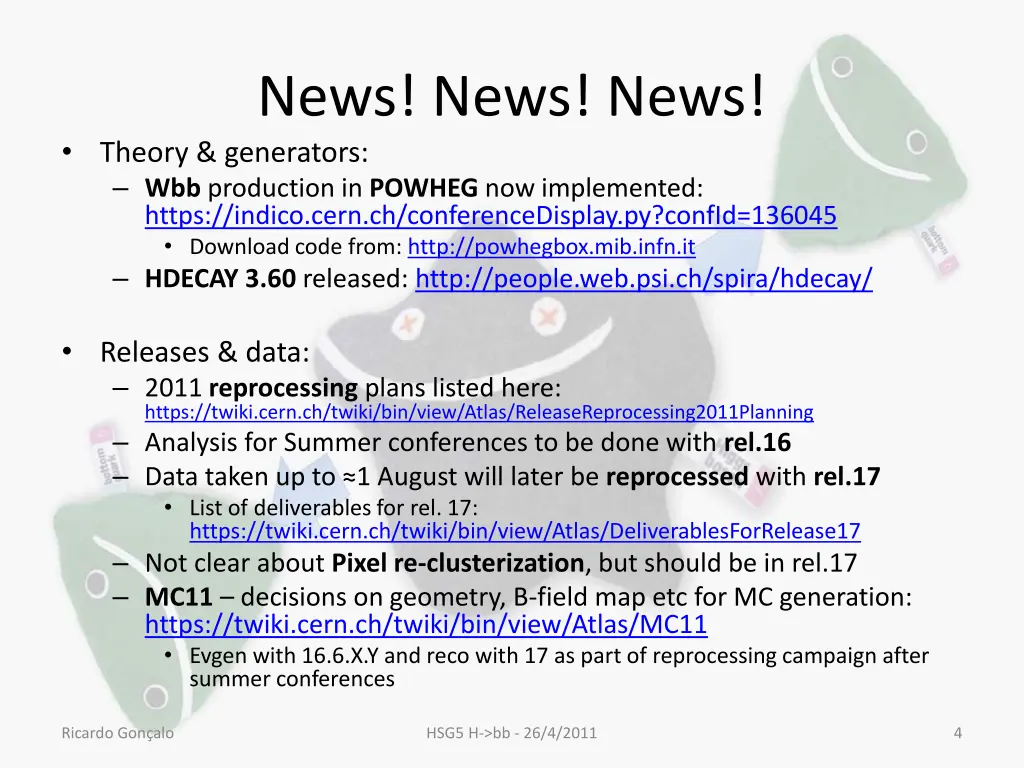 news news news theory generators wbb production